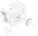 Page C Diagram and Parts List for 1668-0  Briggs and Stratton Generator